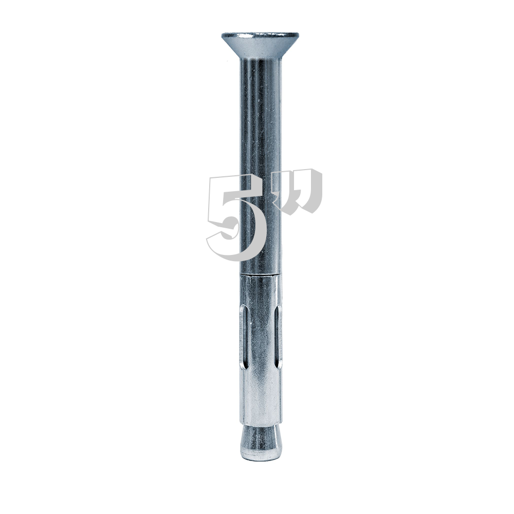 Sleeve Anchor, Flat Head, 3/8" x 5" 304 Stainless Steel MPN FSAX3850